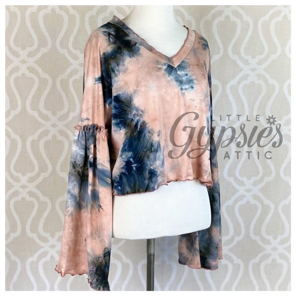 Galaxy Tie Dye Lux Comfort Top - Picture 3 of 15